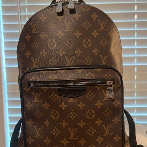 LOUIS VUITTON Louis Vuitton Monogram Macassar Josh NV Rucksack